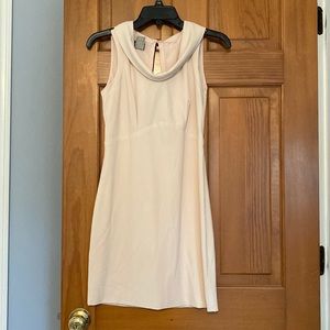 Ballet pink cocktail dress